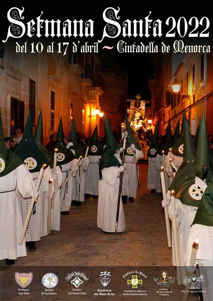 Semana Santa en Ciutadella de Menorca 2022 Ciutadella de Menorca / 
Ciudadela de Menorca